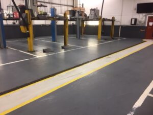 Room fully restored after oil spill cleanup and environmental decontamination