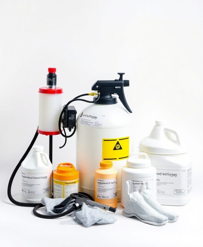 professional biohazard cleaning equipment